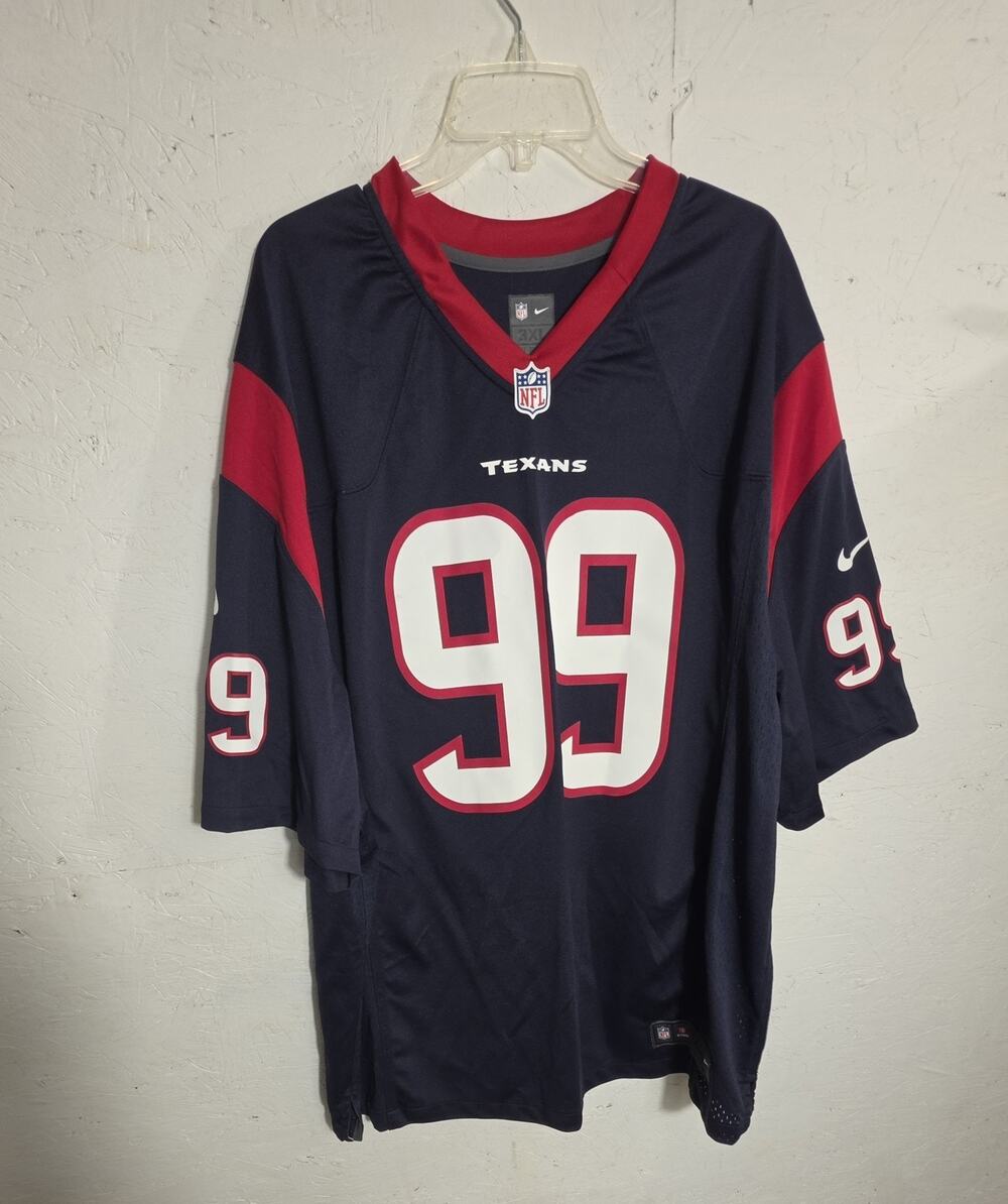 Nike 3XL Houston Texans NFL Jersey WATTS On Field